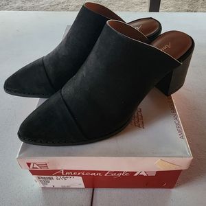 Black Mule Shoes